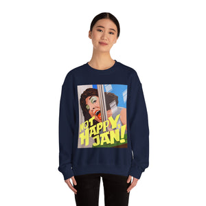 NOT HAPPY, JAN! [Australian-Printed] - Unisex Heavy Blend™ Crewneck Sweatshirt