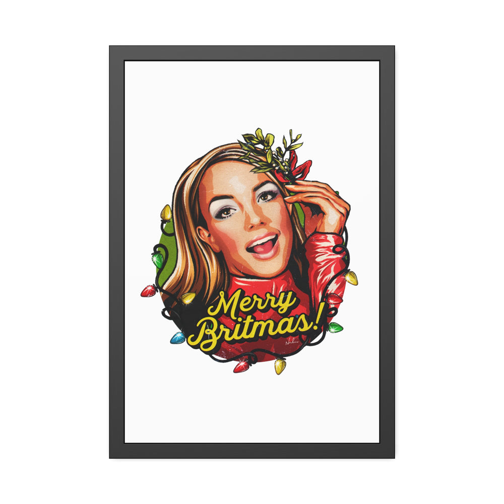 Merry Britmas! - Framed Paper Posters