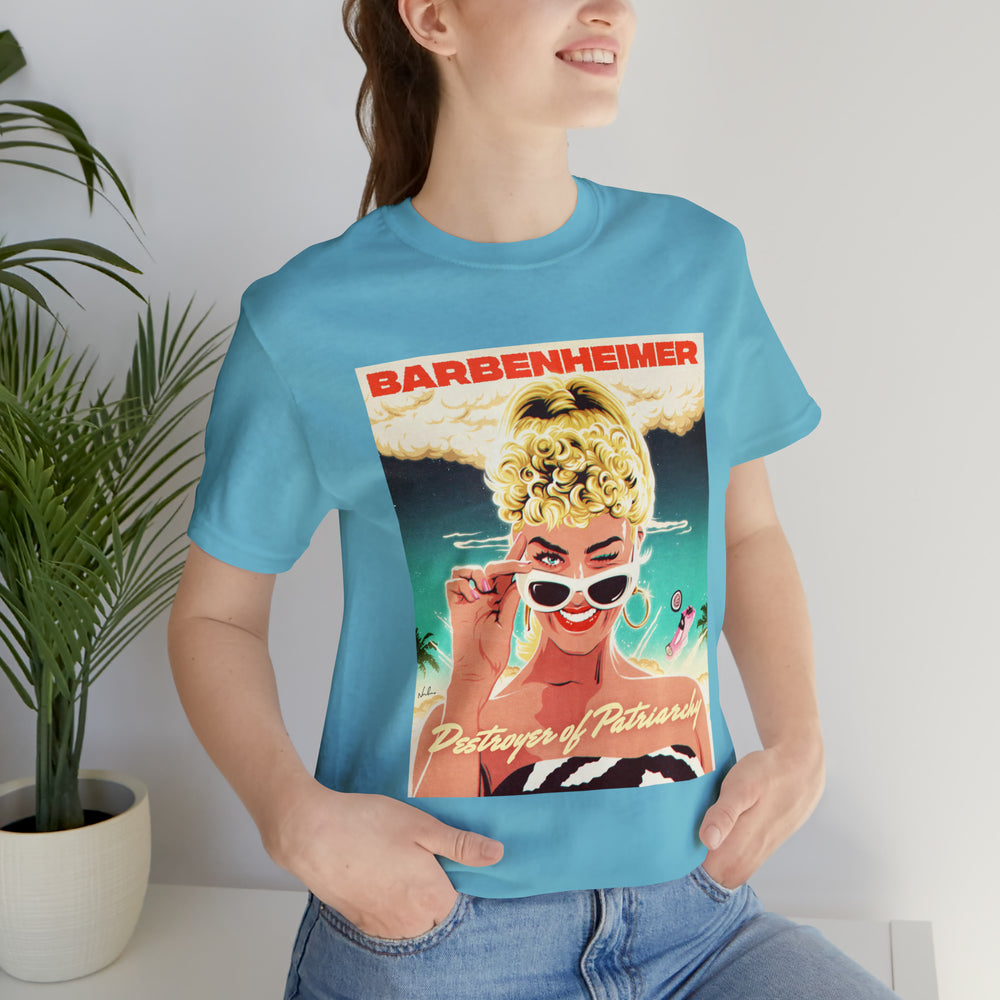 BARBENHEIMER [UK-Printed] - Unisex Jersey Short Sleeve Tee