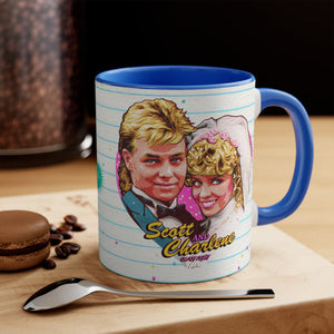 Scott and Charlene - 11oz Accent Mug (Australian Printed)