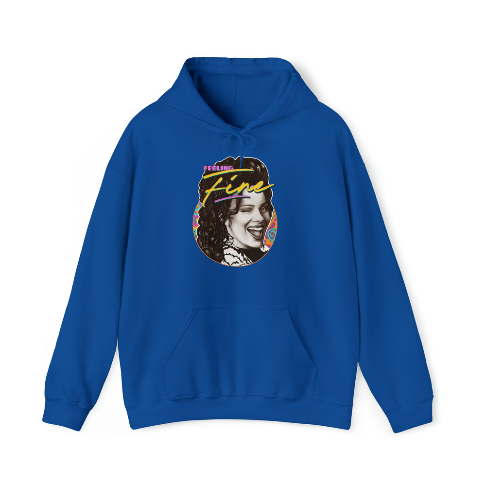 Feeling Fine [Australian-Printed] - Unisex Heavy Blend™ Hooded Sweatshirt