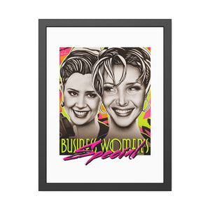 BUSINESS WOMEN'S SPECIAL - Framed Paper Posters