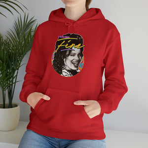 Feeling Fine [Australian-Printed] - Unisex Heavy Blend™ Hooded Sweatshirt