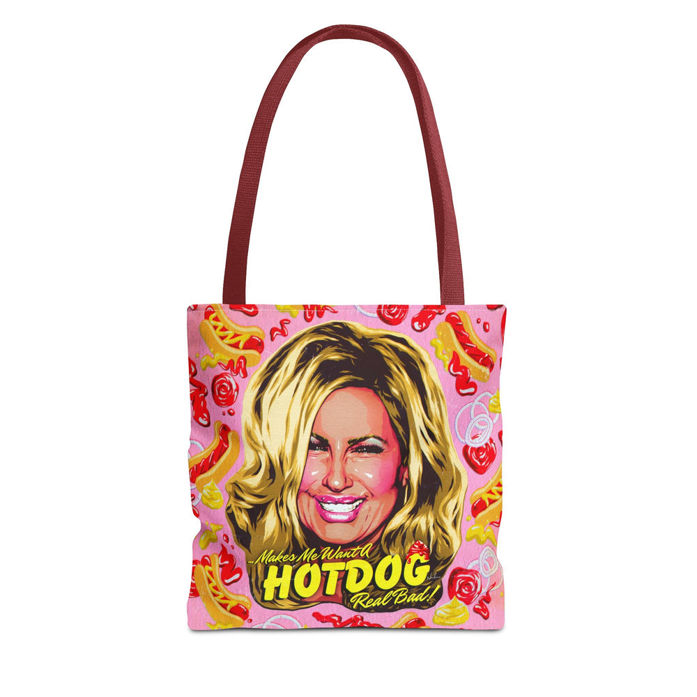 Makes Me Want A Hot Dog Real Bad! [US-Printed] - Tote Bag (AOP)