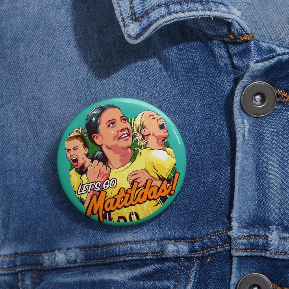 Let's Go Matildas! - Pin Buttons