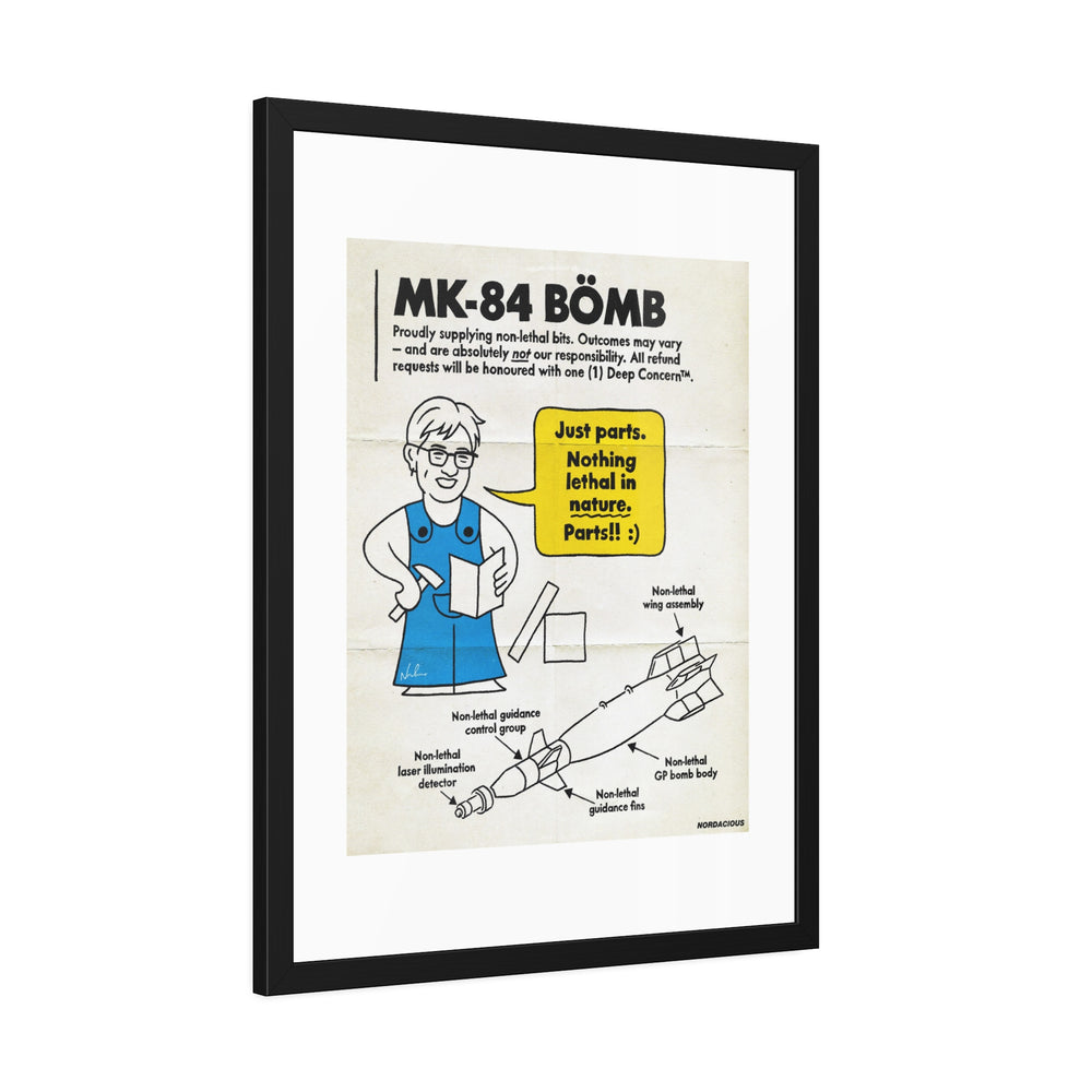 Nothing Lethal in Nature™ - Framed Paper Posters