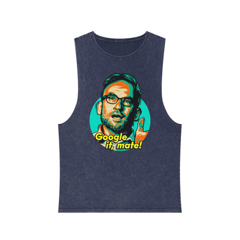 Google It, Mate! [US-Printed] - Unisex Stonewash Tank Top