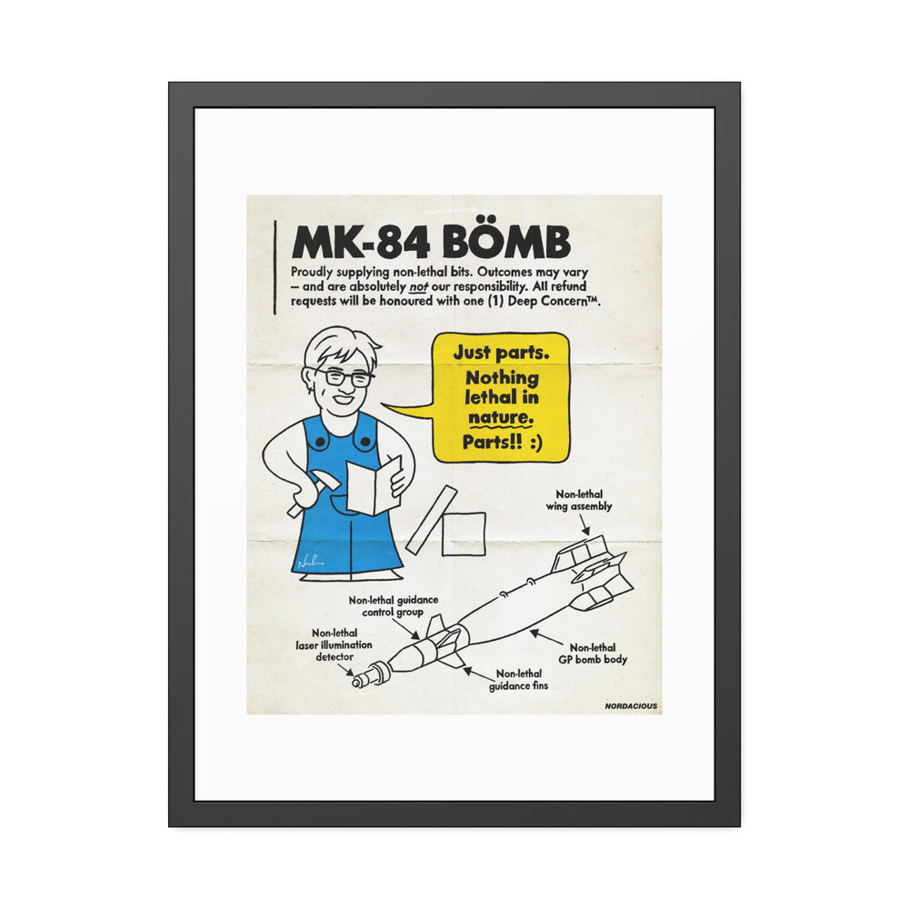 Nothing Lethal in Nature™ - Framed Paper Posters