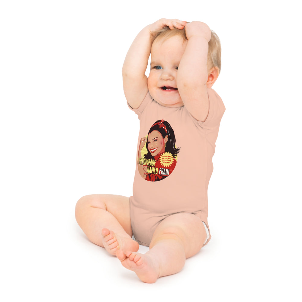 The Comrade Named Fran [Australian-Printed] - Baby Short Sleeve Bodysuit