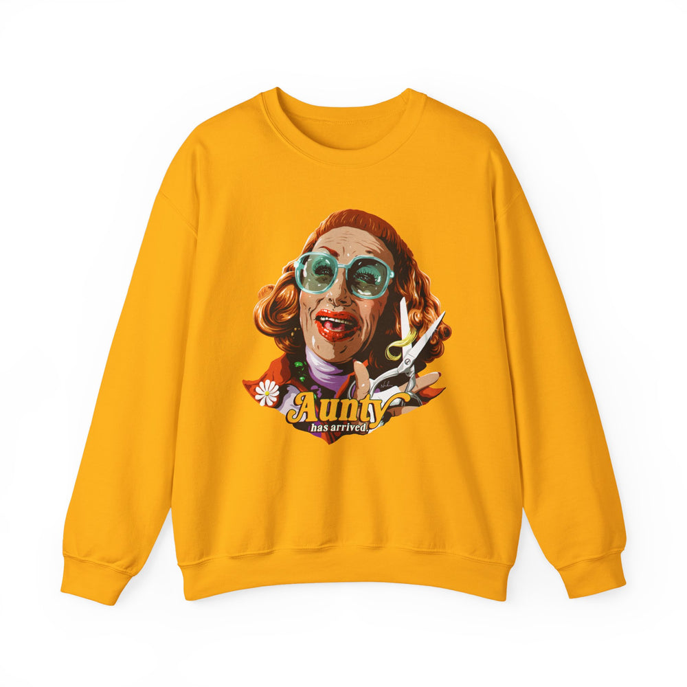 Aunty Has Arrived [US-Printed] - Unisex Heavy Blend™ Crewneck Sweatshirt