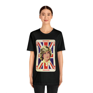 Queen Of Hearts [UK-Printed] - Unisex Jersey Short Sleeve Tee