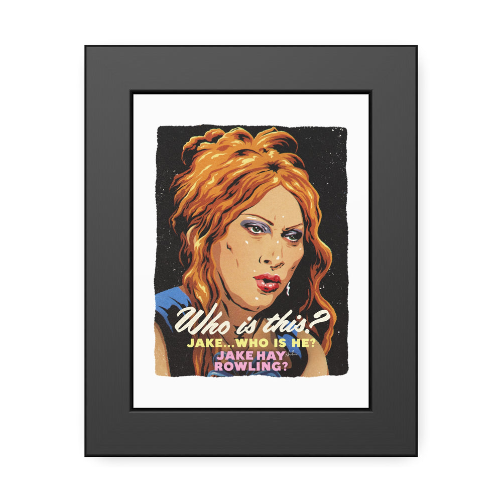 JAKE HAY ROWLING - Framed Paper Posters