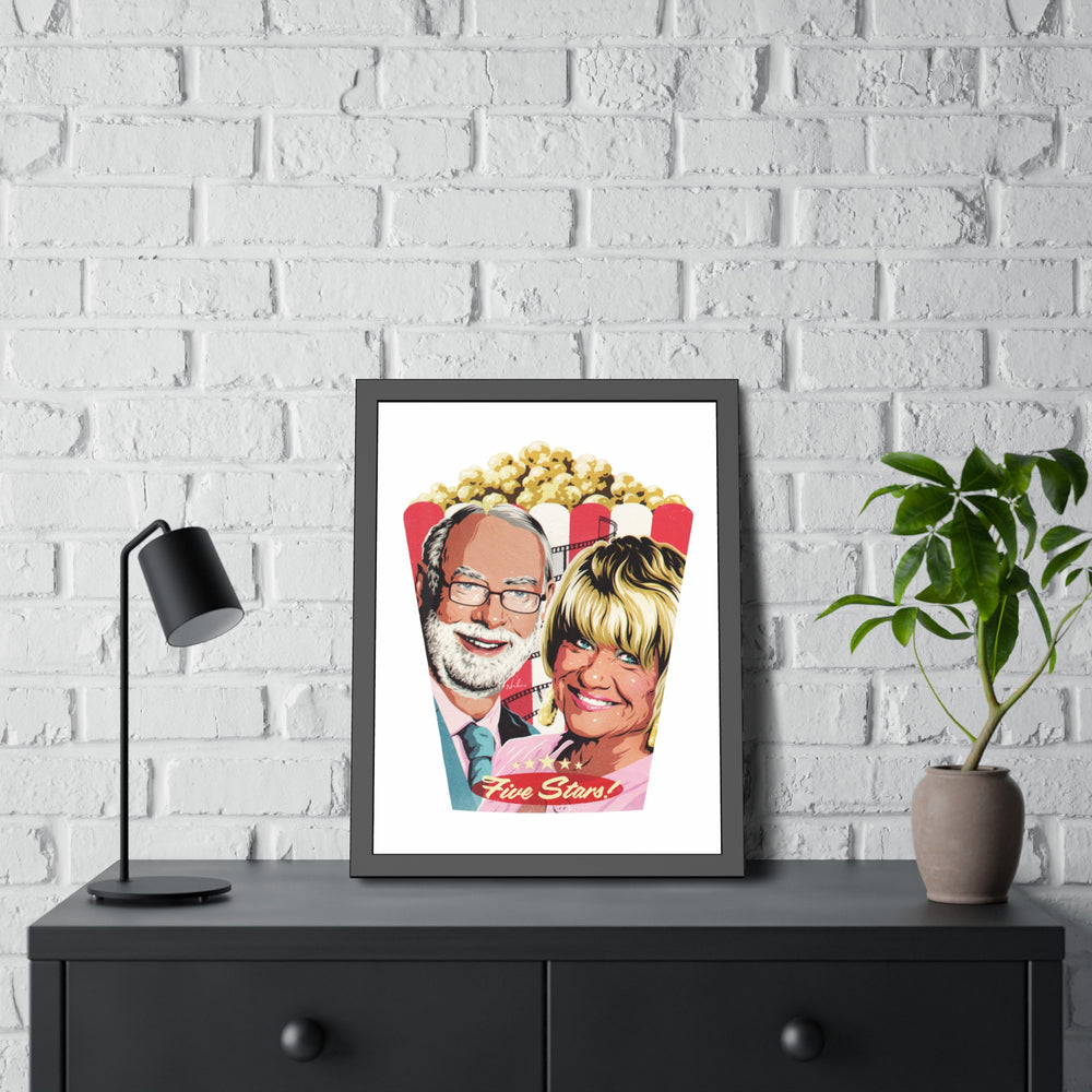 FIVE STARS! - Framed Paper Posters