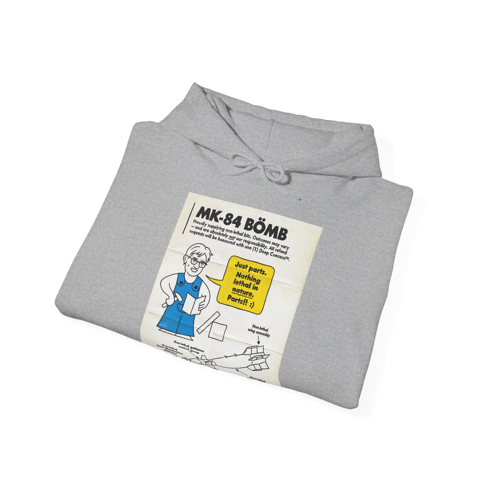 Nothing Lethal in Nature™ [Australian-Printed] - Unisex Heavy Blend™ Hooded Sweatshirt