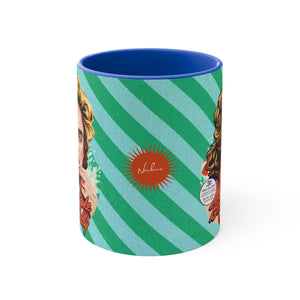 Breaststroke With Billy - 11oz Accent Mug (Australian Printed)