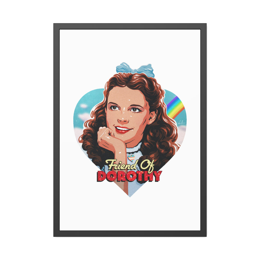 FRIEND OF DOROTHY [Coloured-BG] - Framed Paper Posters