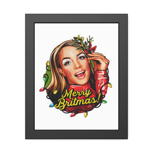 Merry Britmas! - Framed Paper Posters