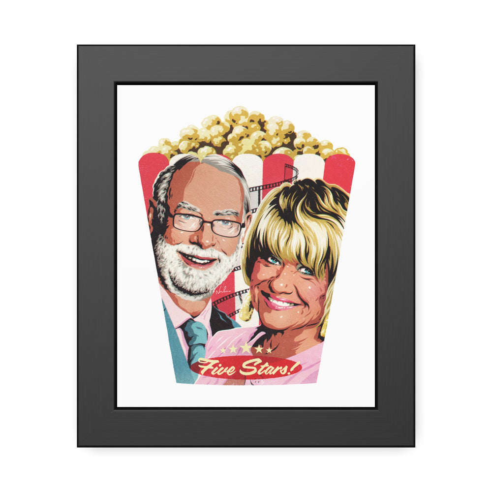 FIVE STARS! - Framed Paper Posters