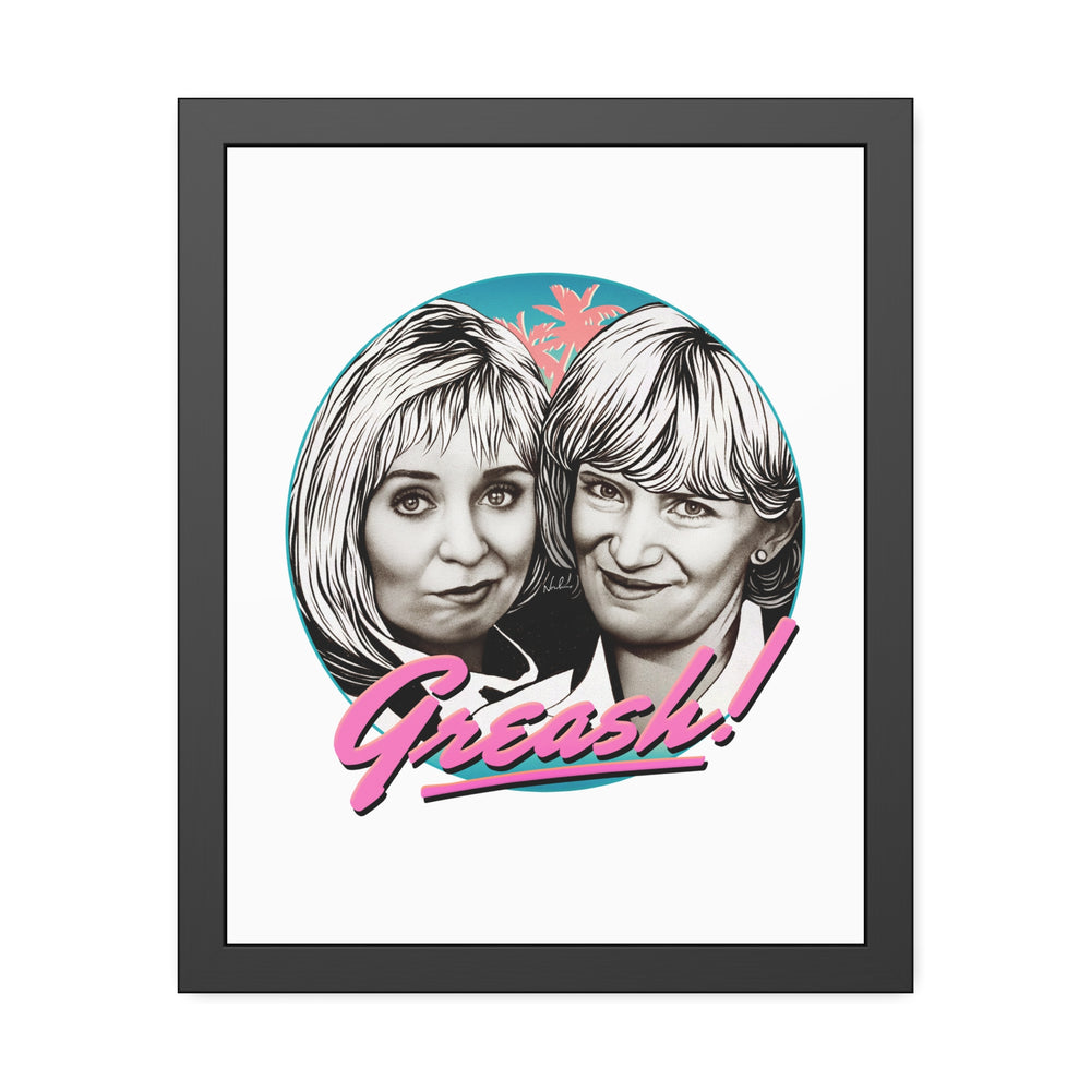 GREASH! - Framed Paper Posters