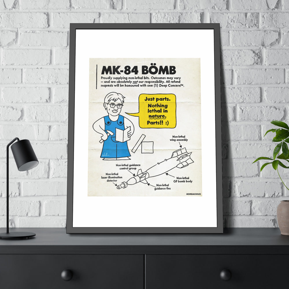 Nothing Lethal in Nature™ - Framed Paper Posters