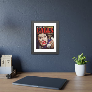 When A Stranger Calls - Framed Paper Posters