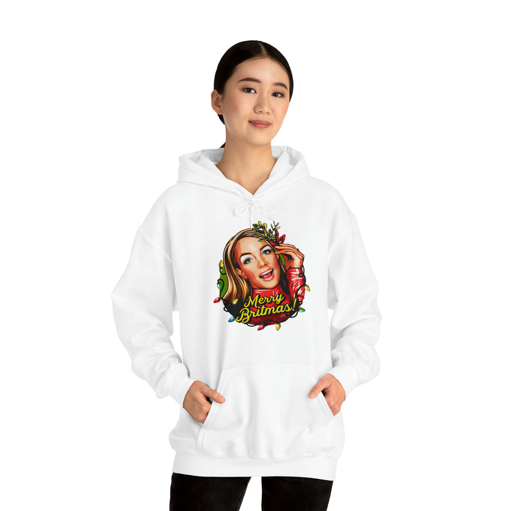 Merry Britmas! [Australian-Printed] - Unisex Heavy Blend™ Hooded Sweatshirt