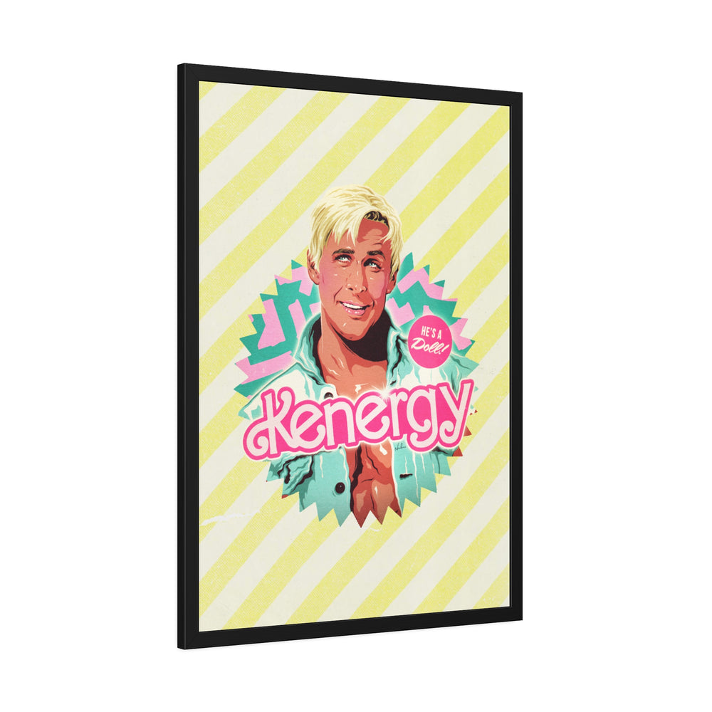 KENERGY [Coloured-BG] - Framed Paper Posters