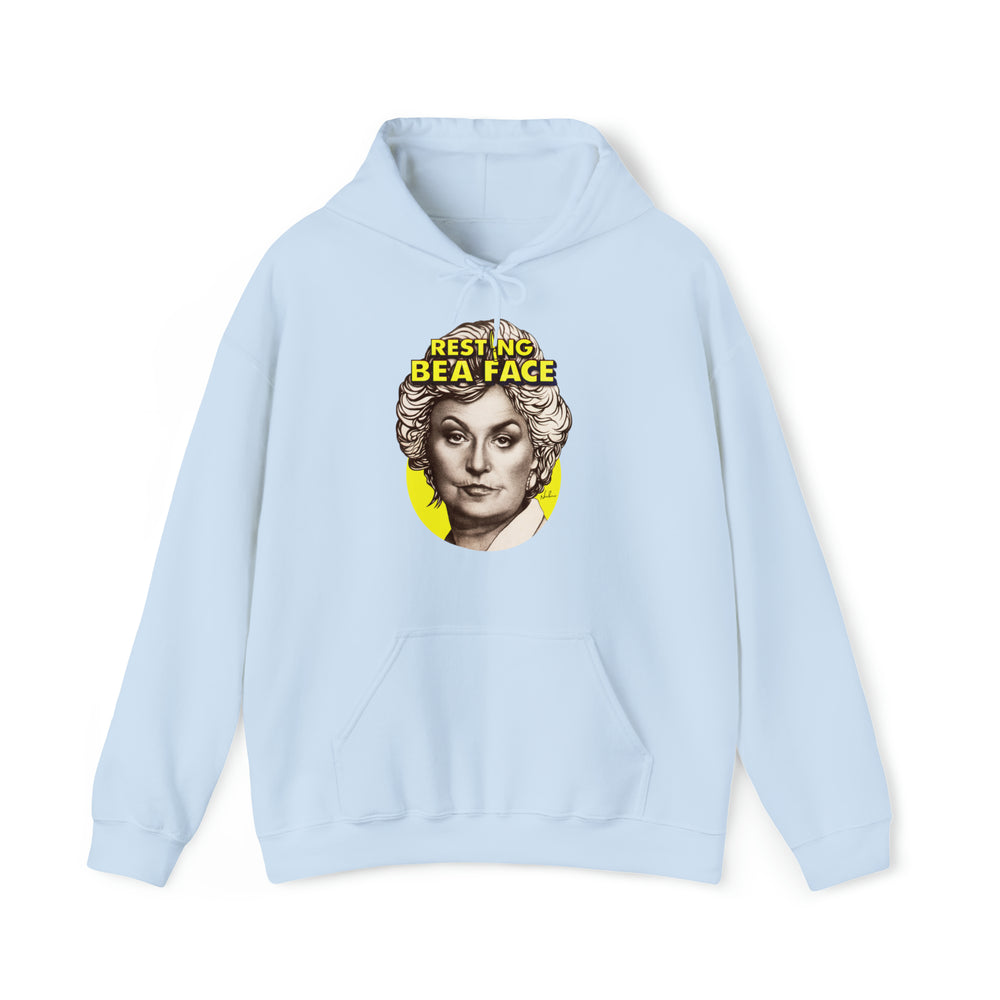 RESTING BEA FACE [Australian-Printed] - Unisex Heavy Blend™ Hooded Sweatshirt