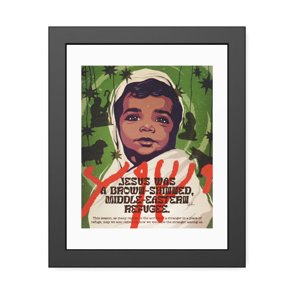 The Stranger Among Us - Framed Paper Posters