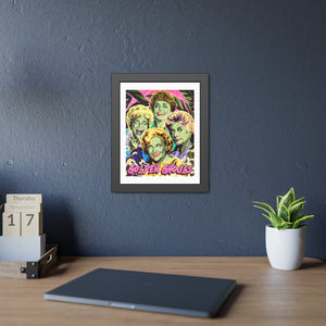 GOLDEN GHOULS - Framed Paper Posters