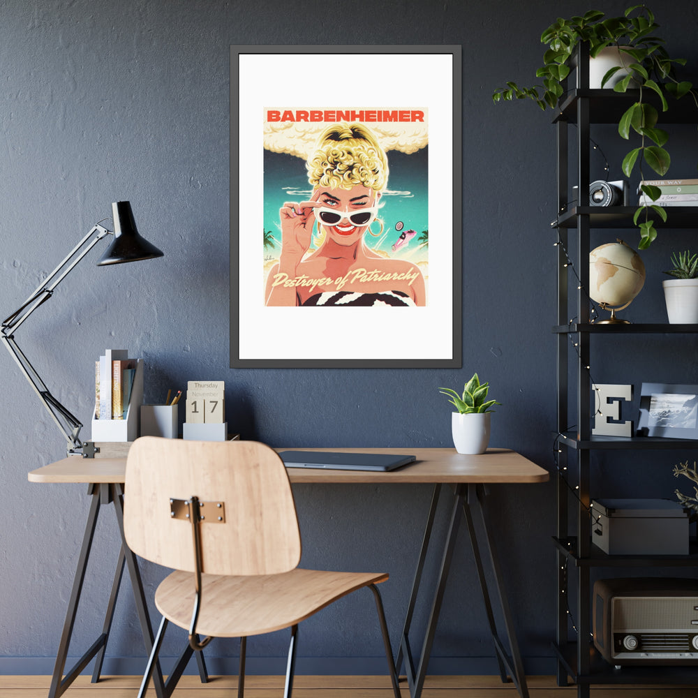 BARBENHEIMER - Framed Paper Posters