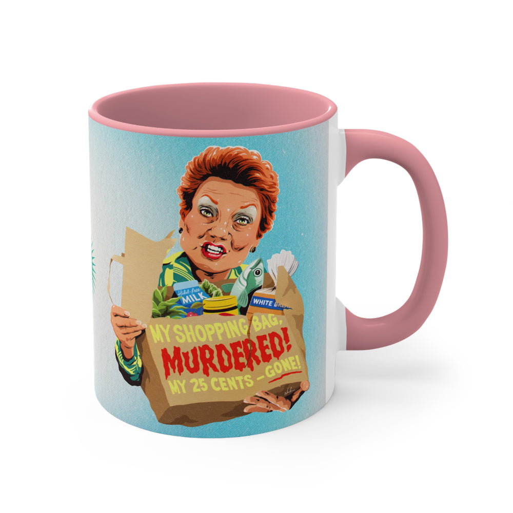 My Shopping Bag, Murdered! [Australian-Printed] - 11oz Accent Mug