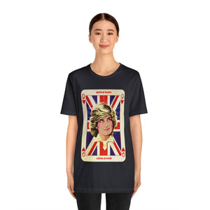 Queen Of Hearts [UK-Printed] - Unisex Jersey Short Sleeve Tee