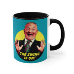 The Swing Is On! - 11oz Accent Mug (Australian Printed)