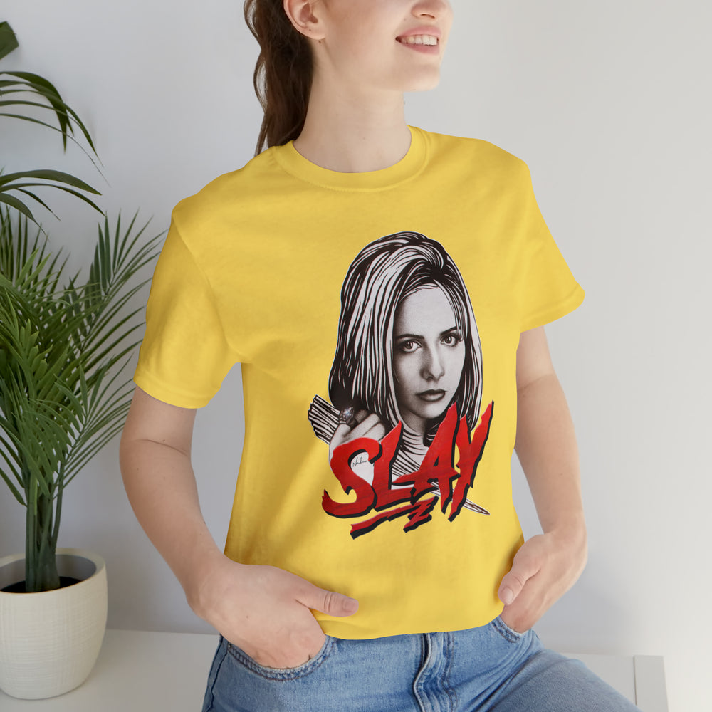 SLAY [UK-Printed] - Unisex Jersey Short Sleeve Tee