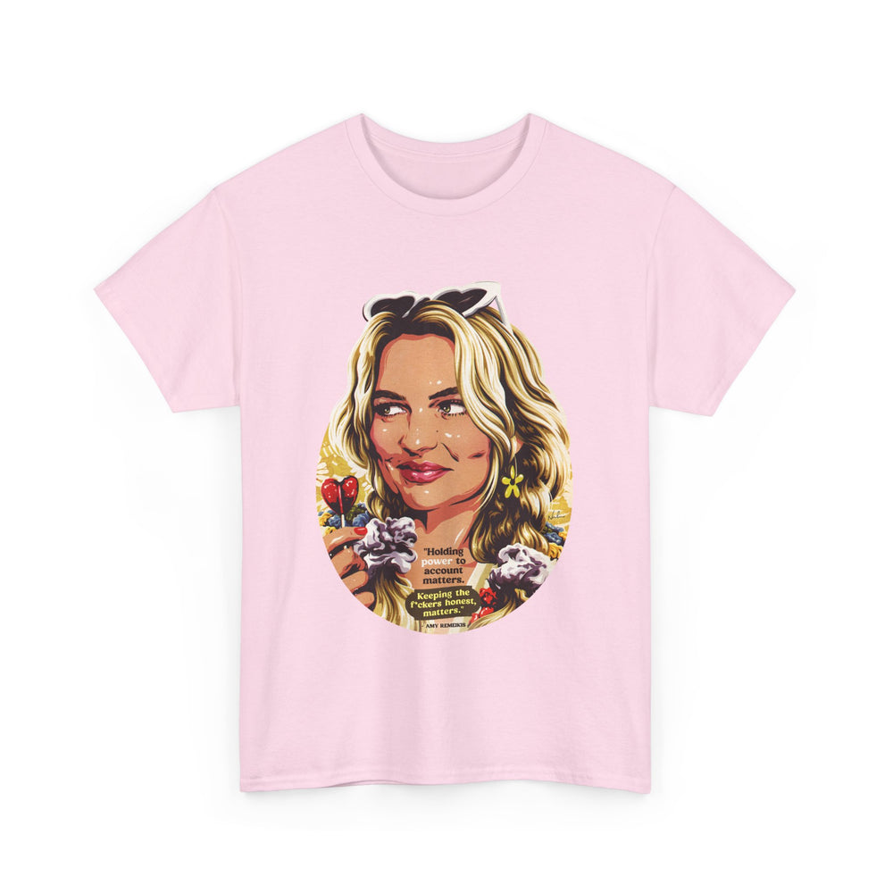 AMY - Website Version [Australian-Printed] - Unisex Heavy Cotton Tee