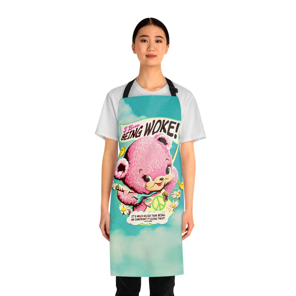 I Love Being Woke - Apron (AOP)