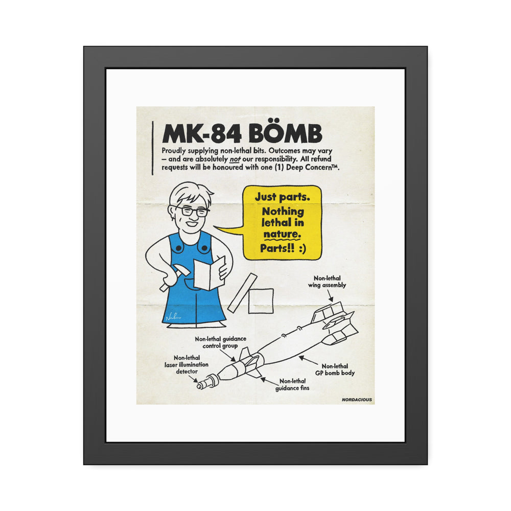 Nothing Lethal in Nature™ - Framed Paper Posters