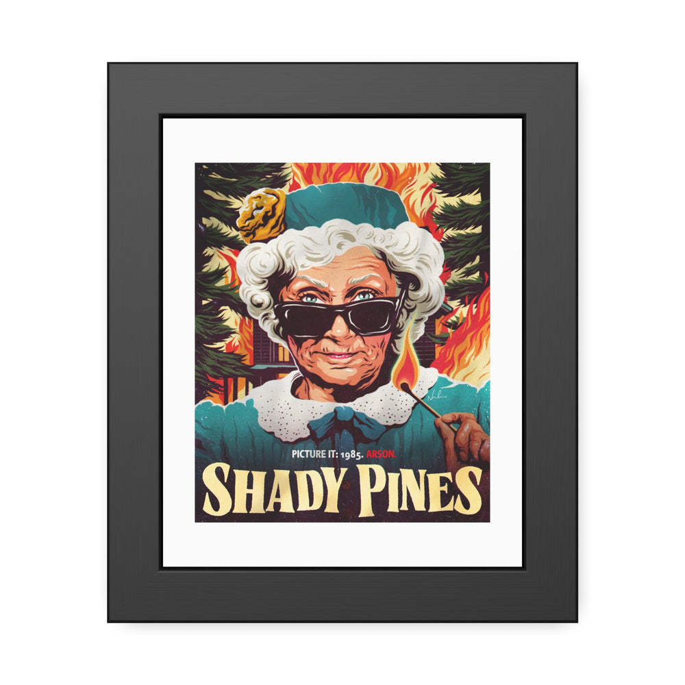 SHADY PINES - Framed Paper Posters