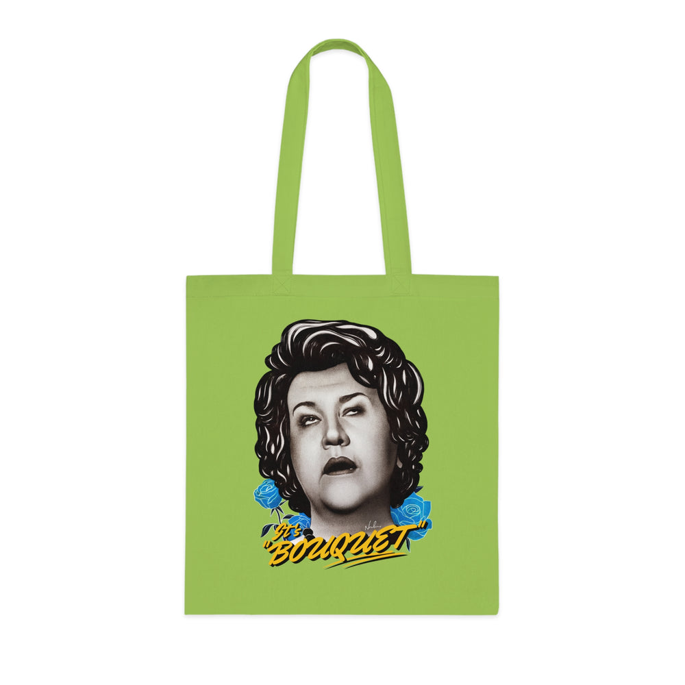 It's "Bouquet" [UK-Printed] - Cotton Tote