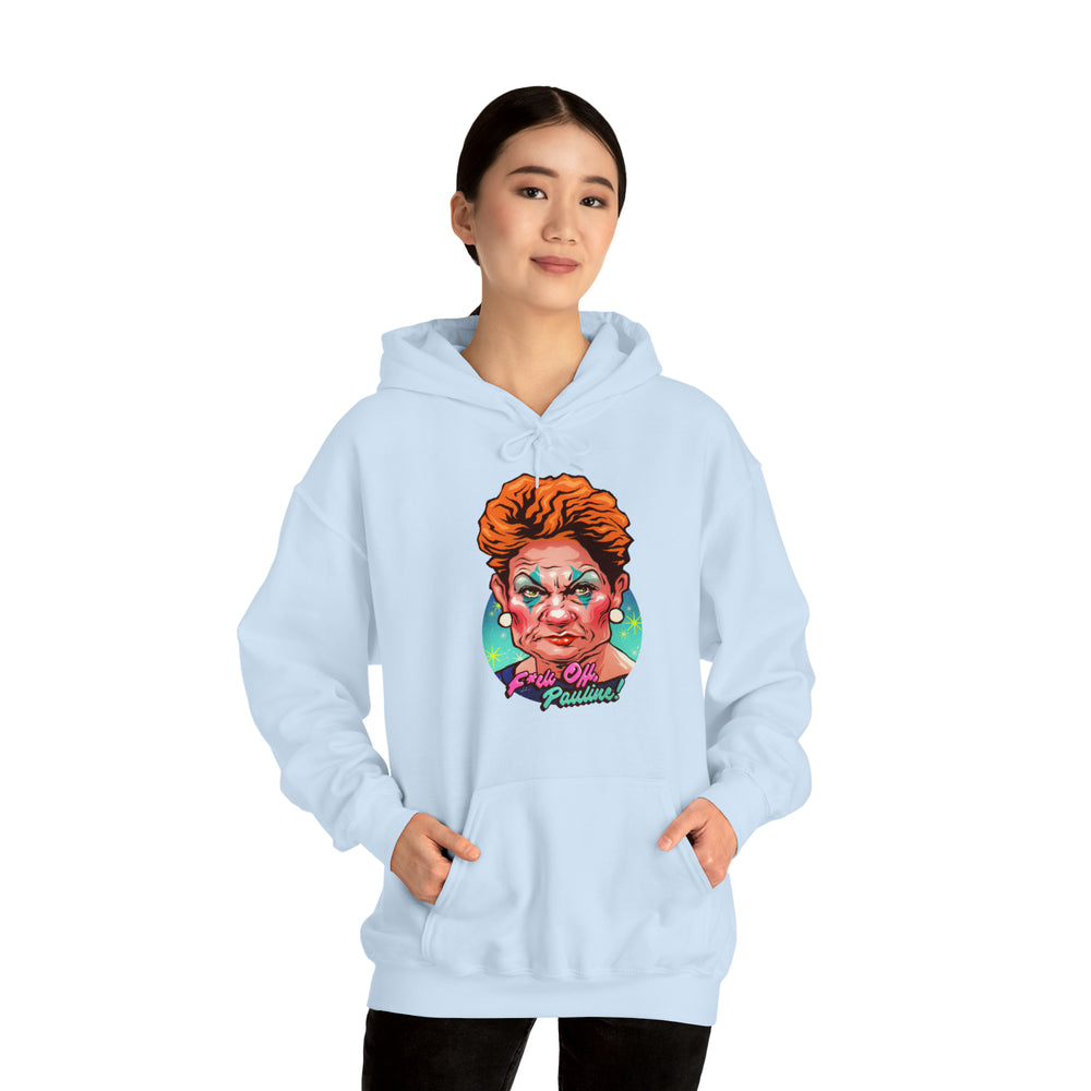 F*ck Off, Pauline! [Australian-Printed] - Unisex Heavy Blend™ Hooded Sweatshirt