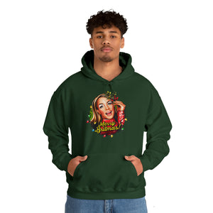 Merry Britmas! [Australian-Printed] - Unisex Heavy Blend™ Hooded Sweatshirt