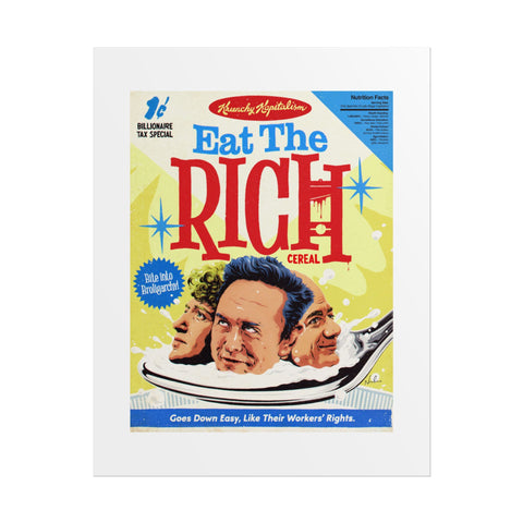Eat The Rich - Rolled Posters