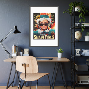 SHADY PINES - Framed Paper Posters