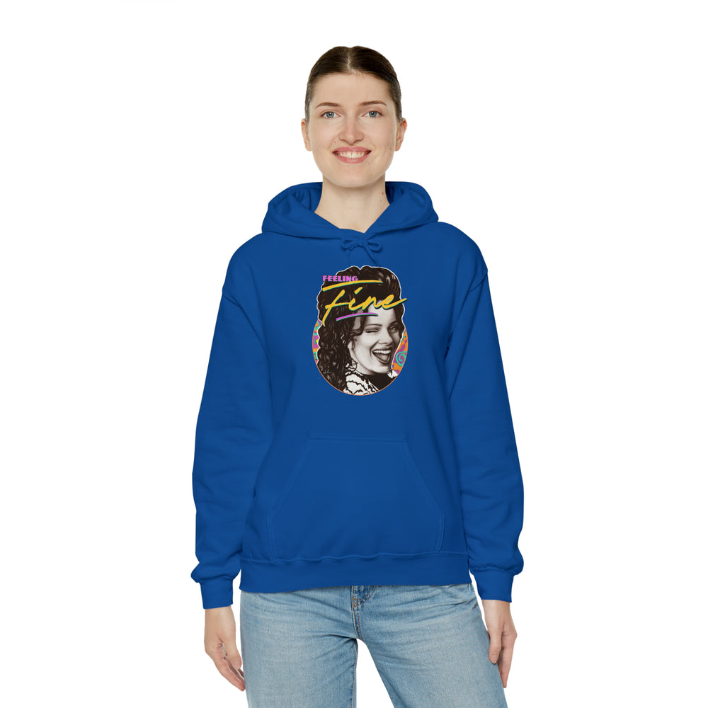 Feeling Fine [Australian-Printed] - Unisex Heavy Blend™ Hooded Sweatshirt