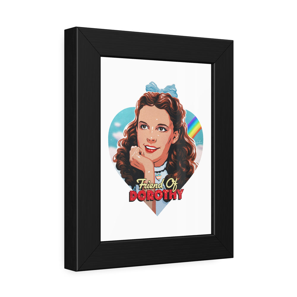 FRIEND OF DOROTHY [Coloured-BG] - Framed Paper Posters