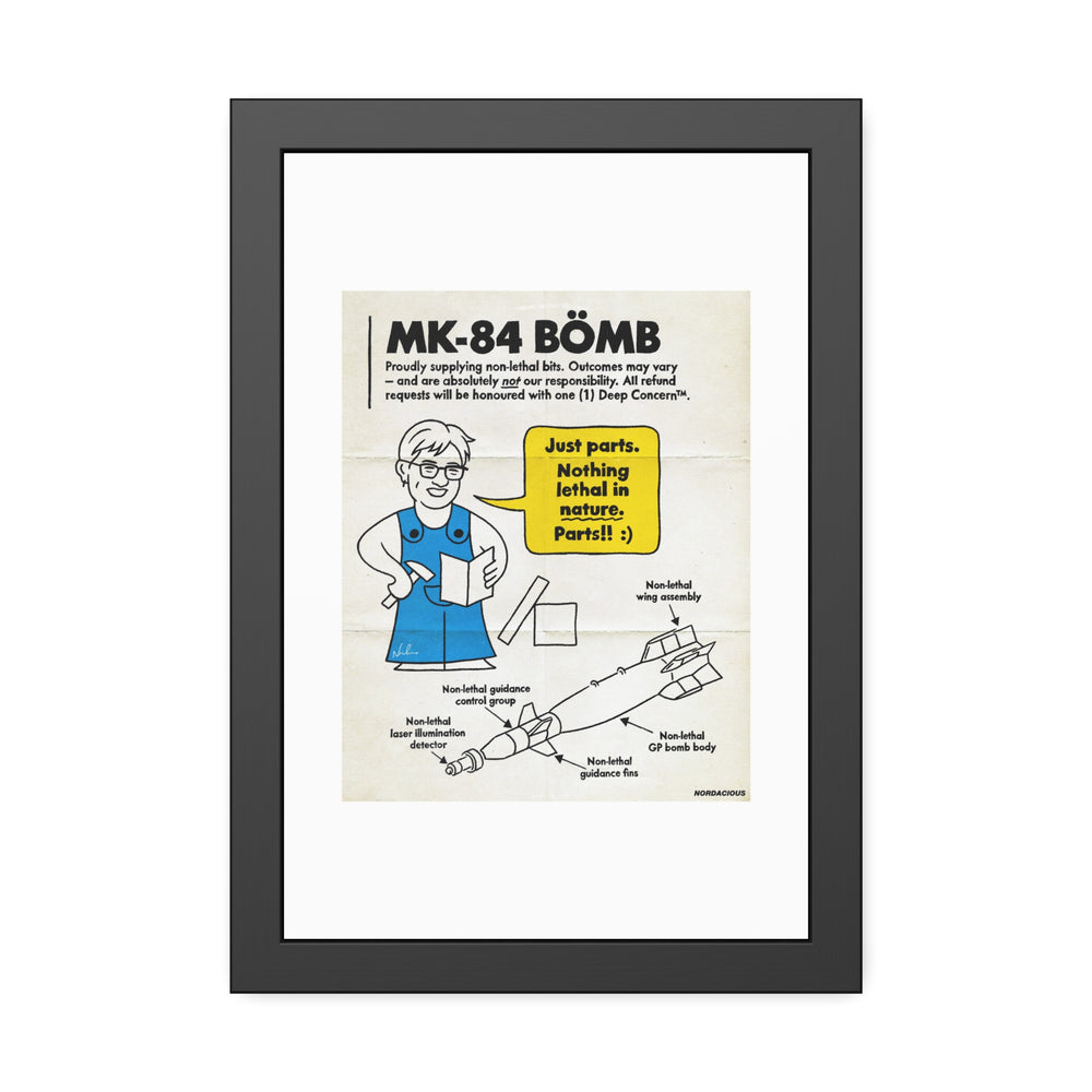 Nothing Lethal in Nature™ - Framed Paper Posters