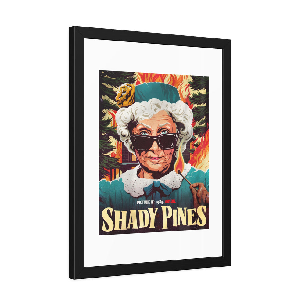 SHADY PINES - Framed Paper Posters