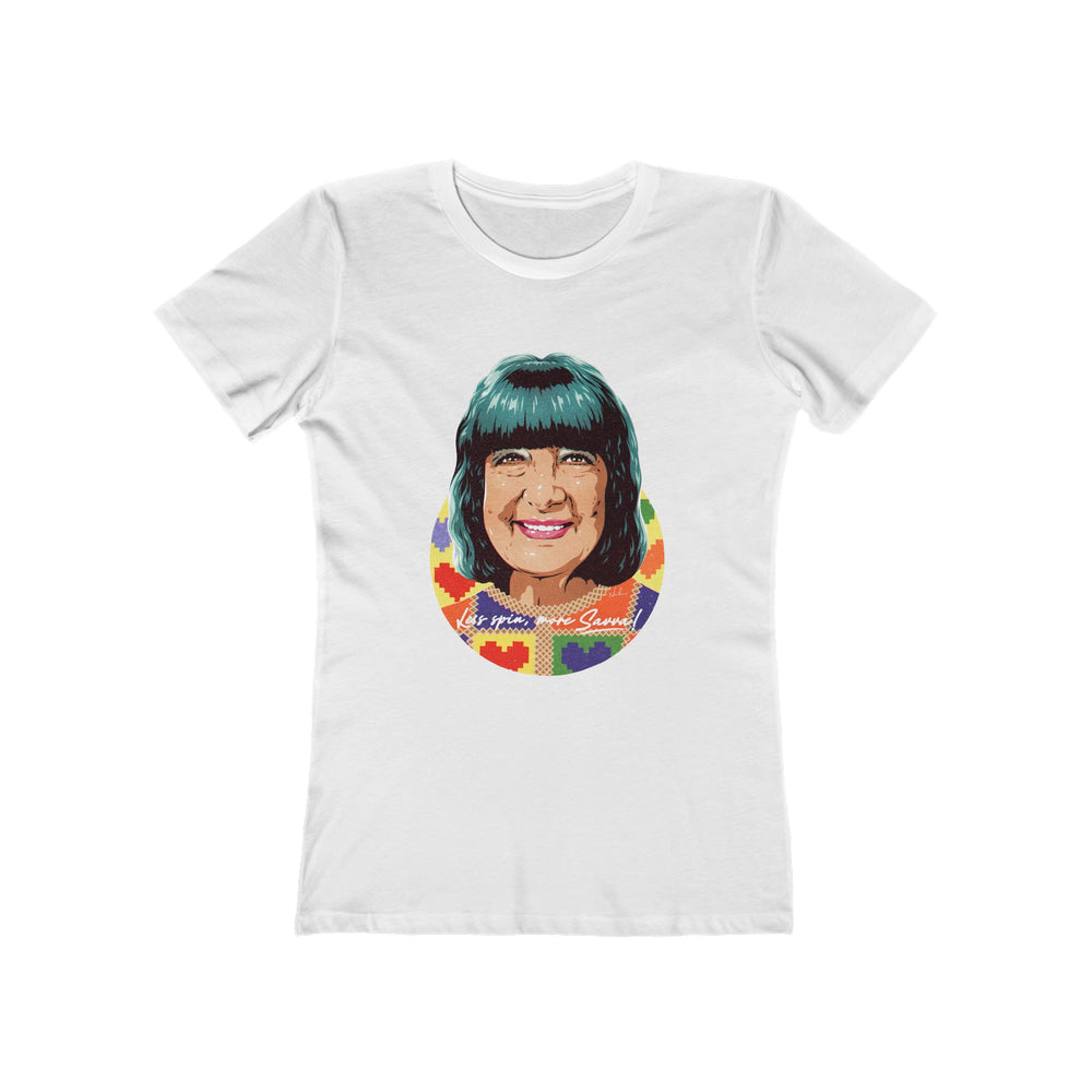 Less Spin, More Savva [Australian-Printed] - Women's The Boyfriend Tee