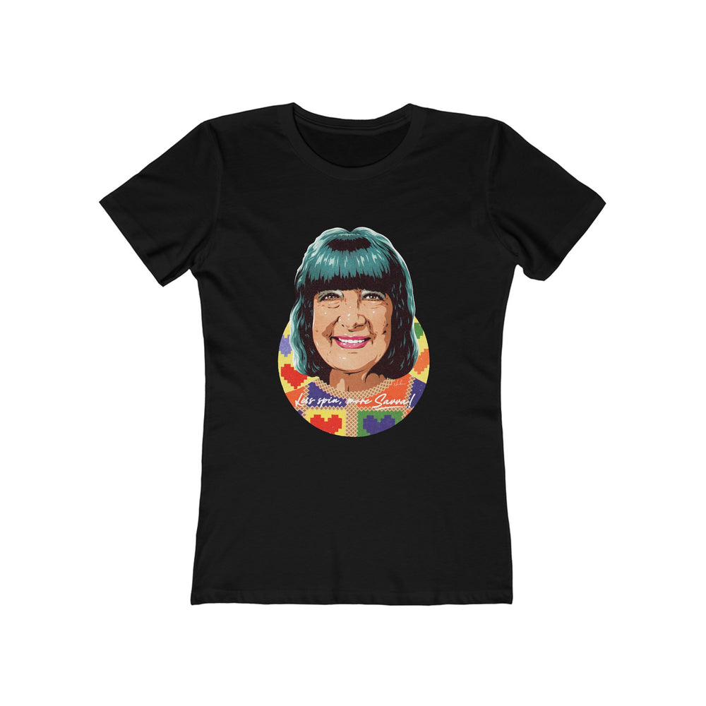 Less Spin, More Savva [Australian-Printed] - Women's The Boyfriend Tee